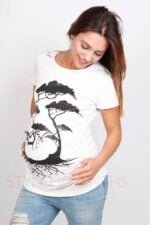 ⁦חולצת הריון עץ עובר⁩ – תמונה ⁦2⁩