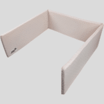 מגן ראש לעריסה 100% כותנה אורגנית נקודות ורוד