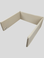 מגן ראש לעריסה 100% כותנה אורגנית נקודות קפוצ'ינו