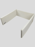 מגן ראש לעריסה 100% כותנה אורגנית נקודות שמנת