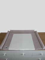 ⁦מזרן החתלה סלאב סגול בשילוב שעוונית 100% כותנה אורגנית⁩ – תמונה ⁦3⁩