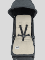 מזרן ויסקו לעגלה 100% כותנה אורגנית נקודות קפוצ'ינו