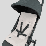 ריפודית לעגלה 100% כותנה אורגנית נקודות ורוד