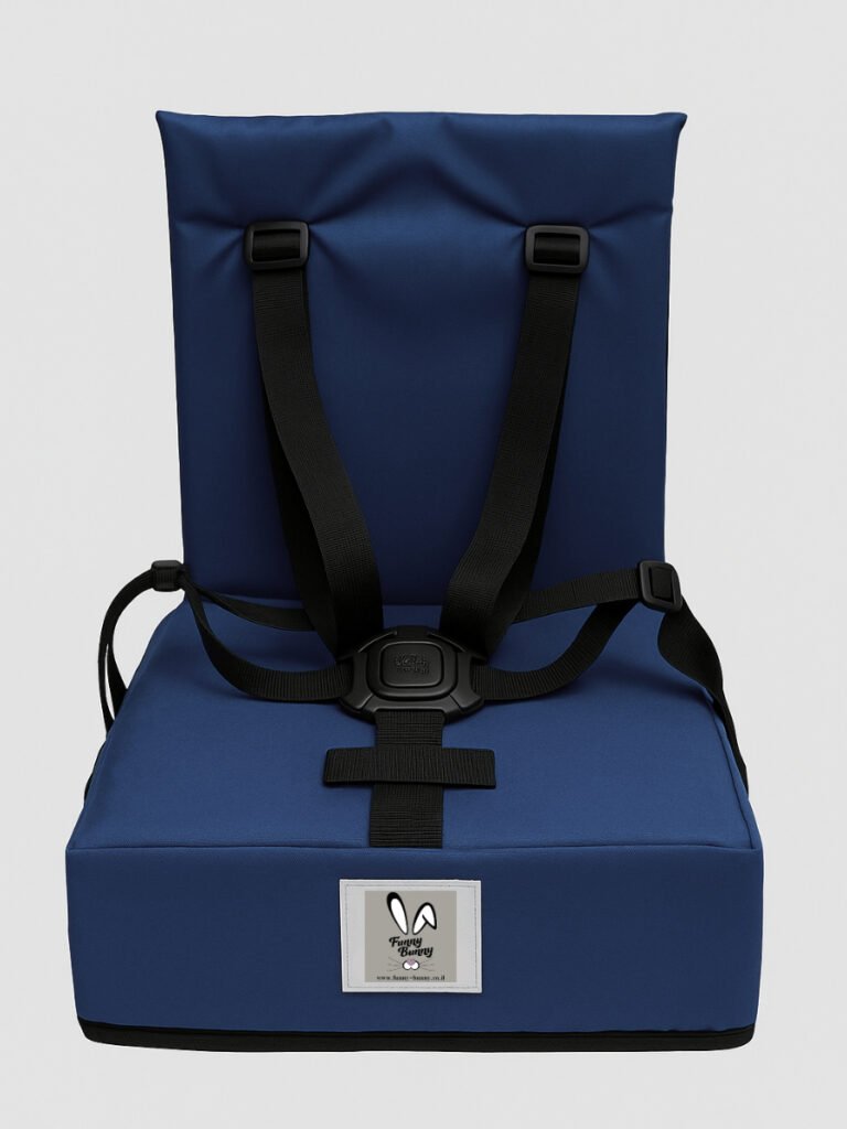 כרית / בוסטר ישיבה Grow Up כחול נייבי - Funny Bunny