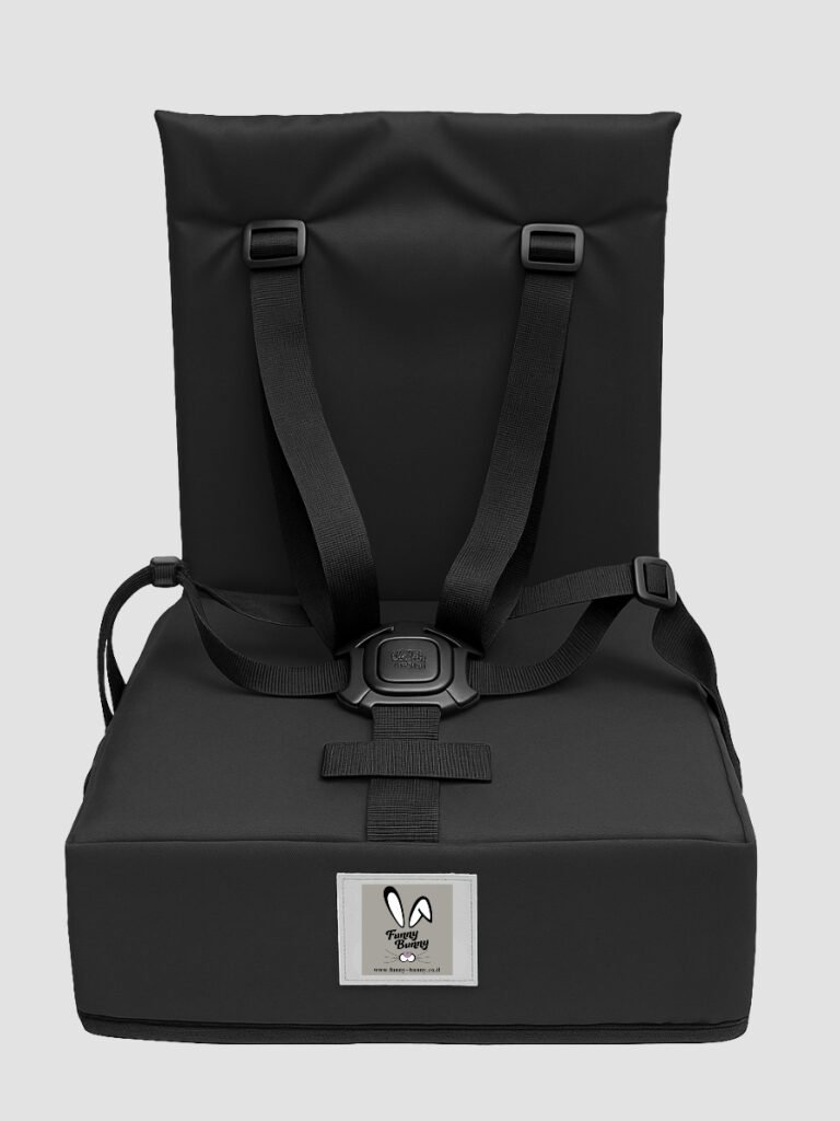 כרית / בוסטר ישיבה Grow Up שחור גרפיט - Funny Bunny