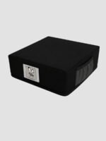 בוסטר ישיבה שחור גרפיט עם גב ורצועות Grow Up מבית Funny Bunny