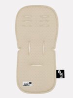 ריפודית לעגלה Cross 100% כותנה אורגנית נקודות קפוצ'ינו