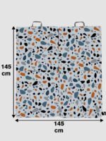 מידות מזרן פעילות טרצו לבן 145×145 ס״מ