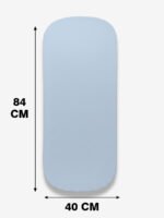 מידות סדין לעגלה סל שכיבה 84x40 ס״מ בצבע תכלת