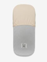 סדין לעגלה סל שכיבה קפוצ'ינו חצי מולבש על מזרן