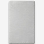 סדין לעריסת תינוק אפור מלנז' 100% כותנה טריקו מבית Funny Bunny