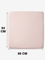 מידות סדין ללול תינוק ורוד 95×83 ס"מ Funny Bunny