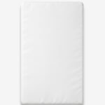 סדין לעריסת תינוק לבן 100% כותנה טריקו מבית Funny Bunny